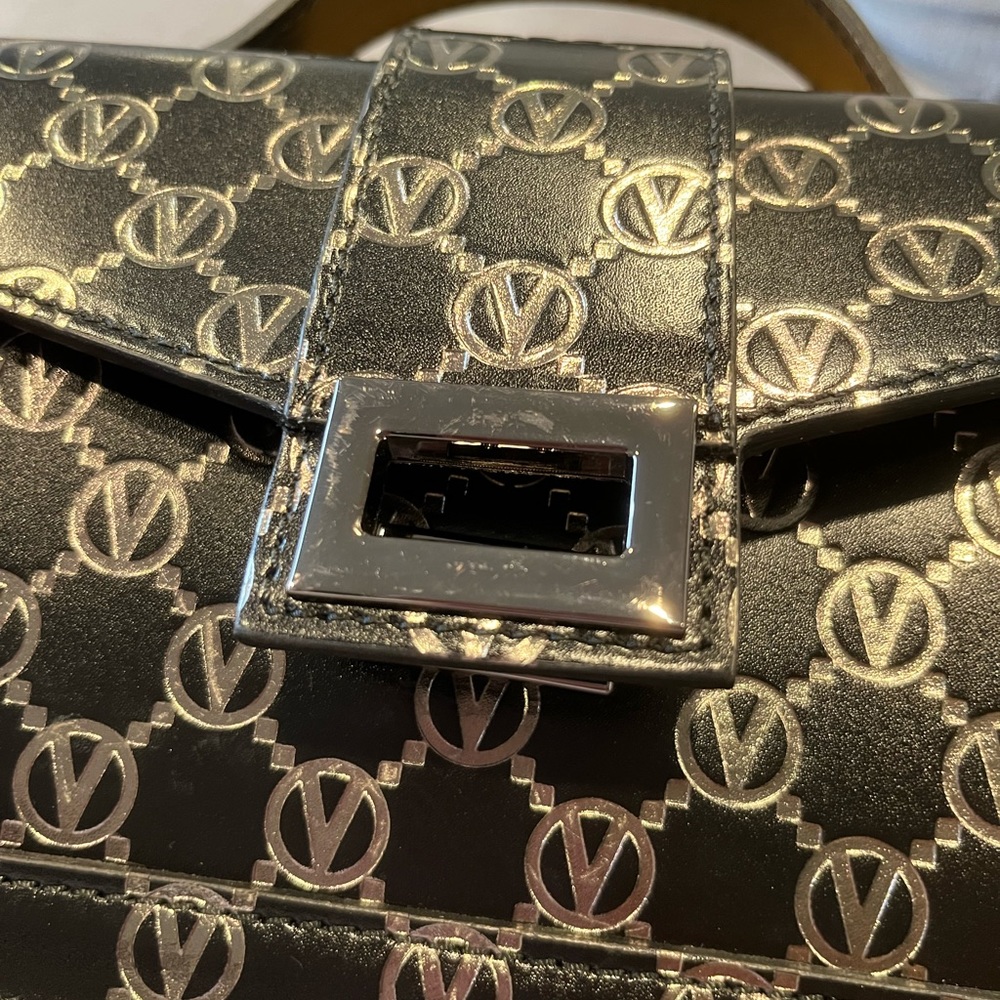 WORN TWICE - Valentino by Mario Valentino Monogram Top Handle Bag - Picture 10 of 16